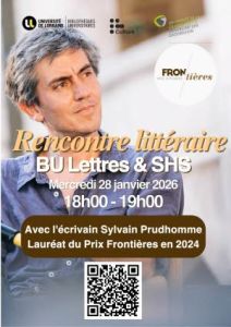 Rencontre littéraire avec l'écrivain 